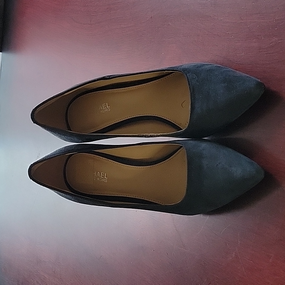Michael Kors Blue High Heel Shoes Size 5M Used